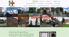 Desktop Screenshot of hertenerbuergerstiftung.de